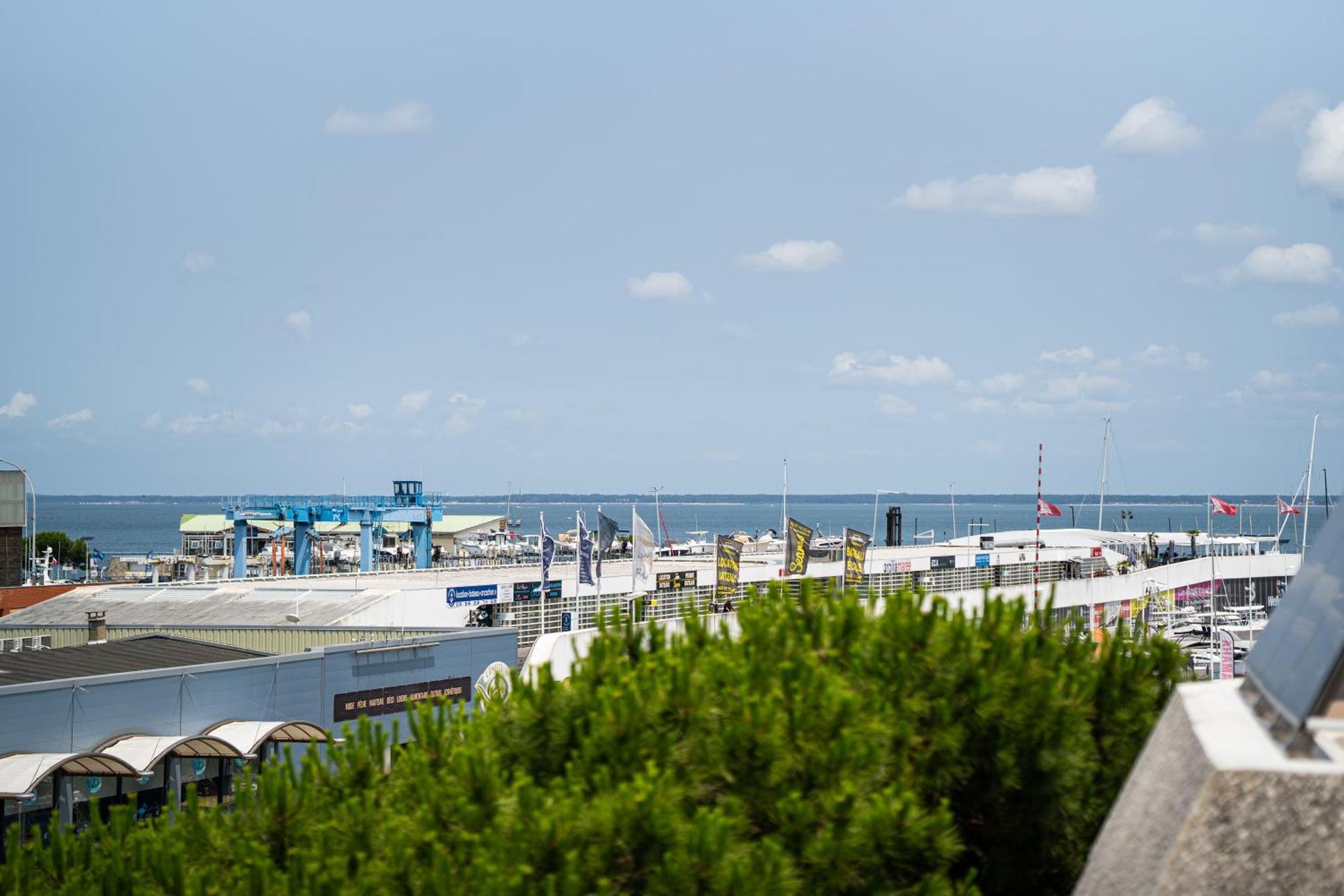 Piton Des Neiges - Nid Douillet Terrasse Vue Port Apartment Аркашон Екстериор снимка